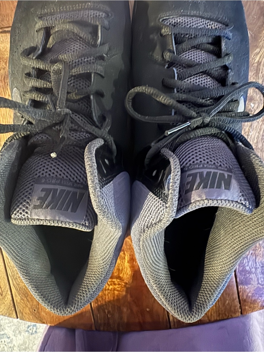 LIKE NEW! NIKE MEN’S Air Visi Pro VI “BLACK” 749168003, 13 - Picture 8 of 11